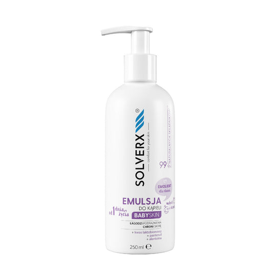 SOLVERX Baby Skin Emulsija-Emolientas vaikams 250ml