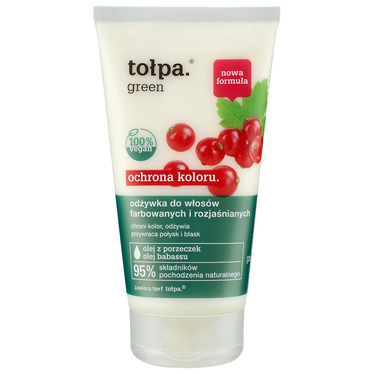 TOŁPA Green Apsauginis balzamas dažytiems ir šviesintiems plaukams 150 ml