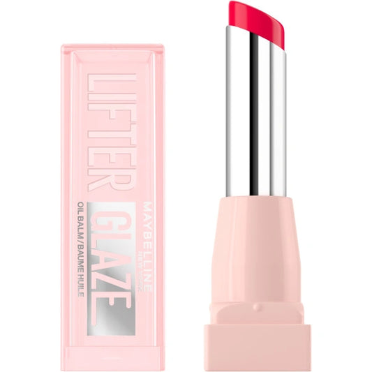 MAYBELLINE Lifter Glaze Lūpų balzamas - aliejinis drėkinamasis lūpų dažų efektas, 004 Cherry Swirl, 2,8 g