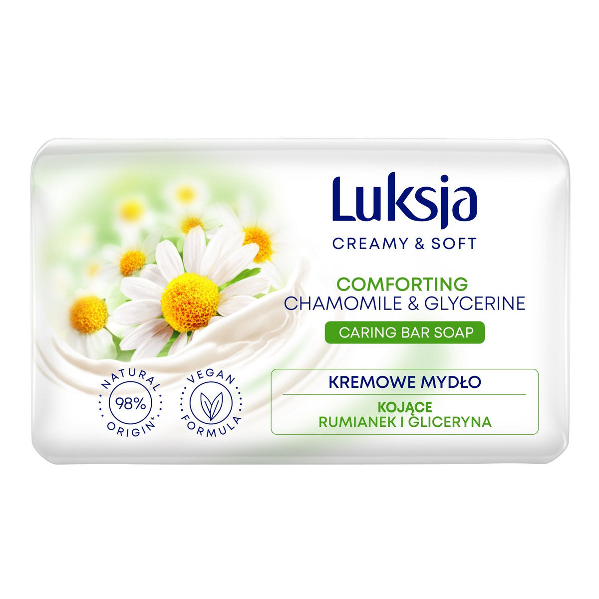 Luksja Kreminis & Švelnus Kreminis Muilas su Ramunėlėmis ir Glicerinu 90g