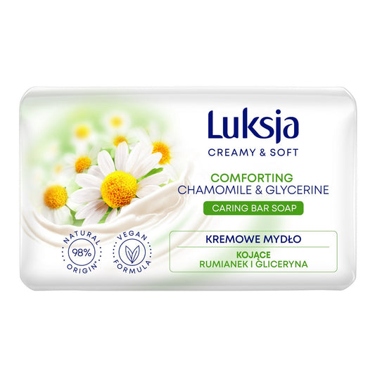 Luksja Kreminis & Švelnus Kreminis Muilas su Ramunėlėmis ir Glicerinu 90g