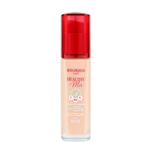 Bourjois Sveikų Mišinių Pagrindas Clean&Vegan - nr 50C Rose Ivory 30ml