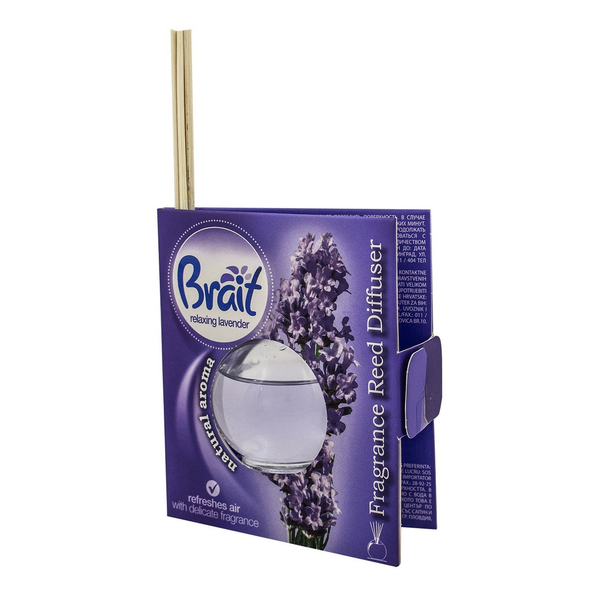 Brait Natural Aroma Kvapniosios lazdelės Relaxing Lavender 40ml