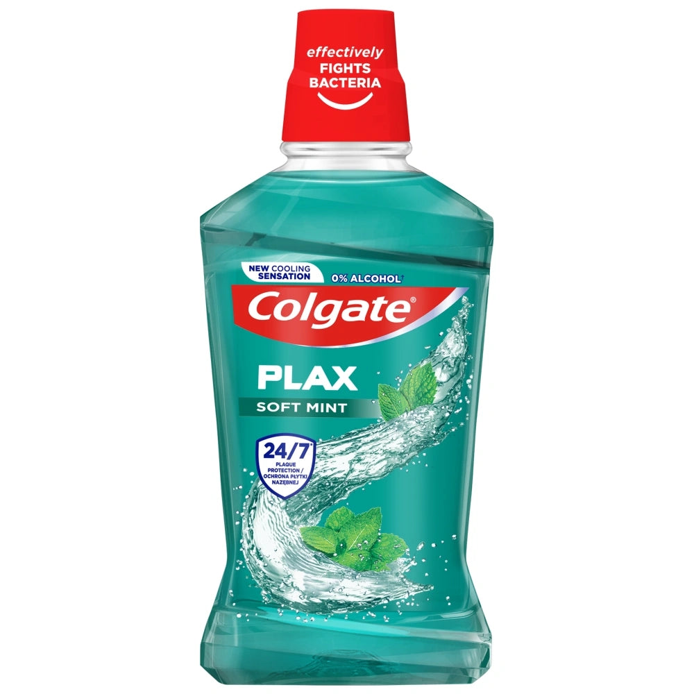 COLGATE Plax Skystas burnos skalavimo skystis Soft Mint 500ml
