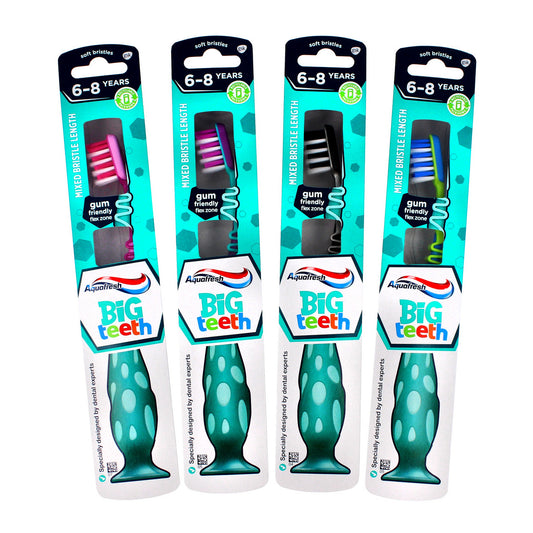 GSK AQUAFRESH Vaikiška dantų šepetėlis Big Teeth TB&