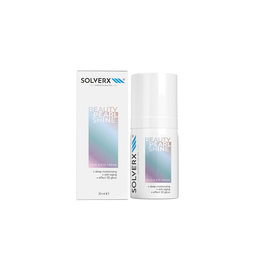 SOLVERX Veido ir akių kremas Beauty Pearl Shine 30 ml