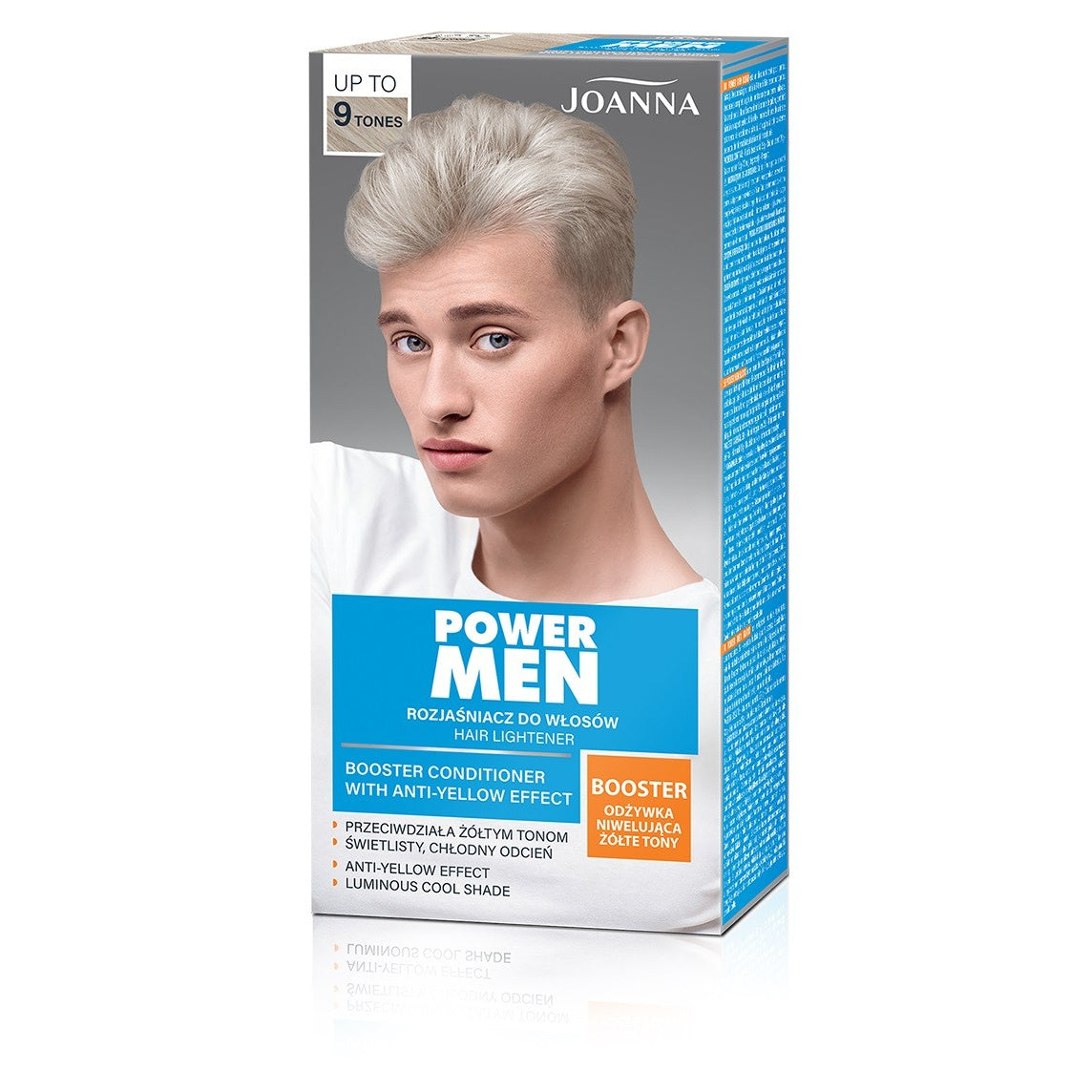 JOANNA Power Men Plaukų balinimo priemonė iki 9 tonų