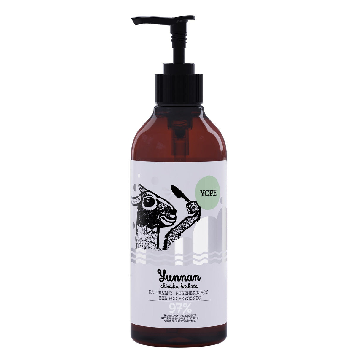 YOPE Natūralus regeneruojantis dušo gelis - YUNNAN 400ml