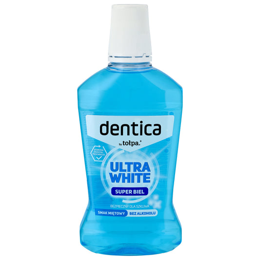 TOŁPA Dentica Ultra White Burnos skalavimo skystis balinantis mėtų 500 ml