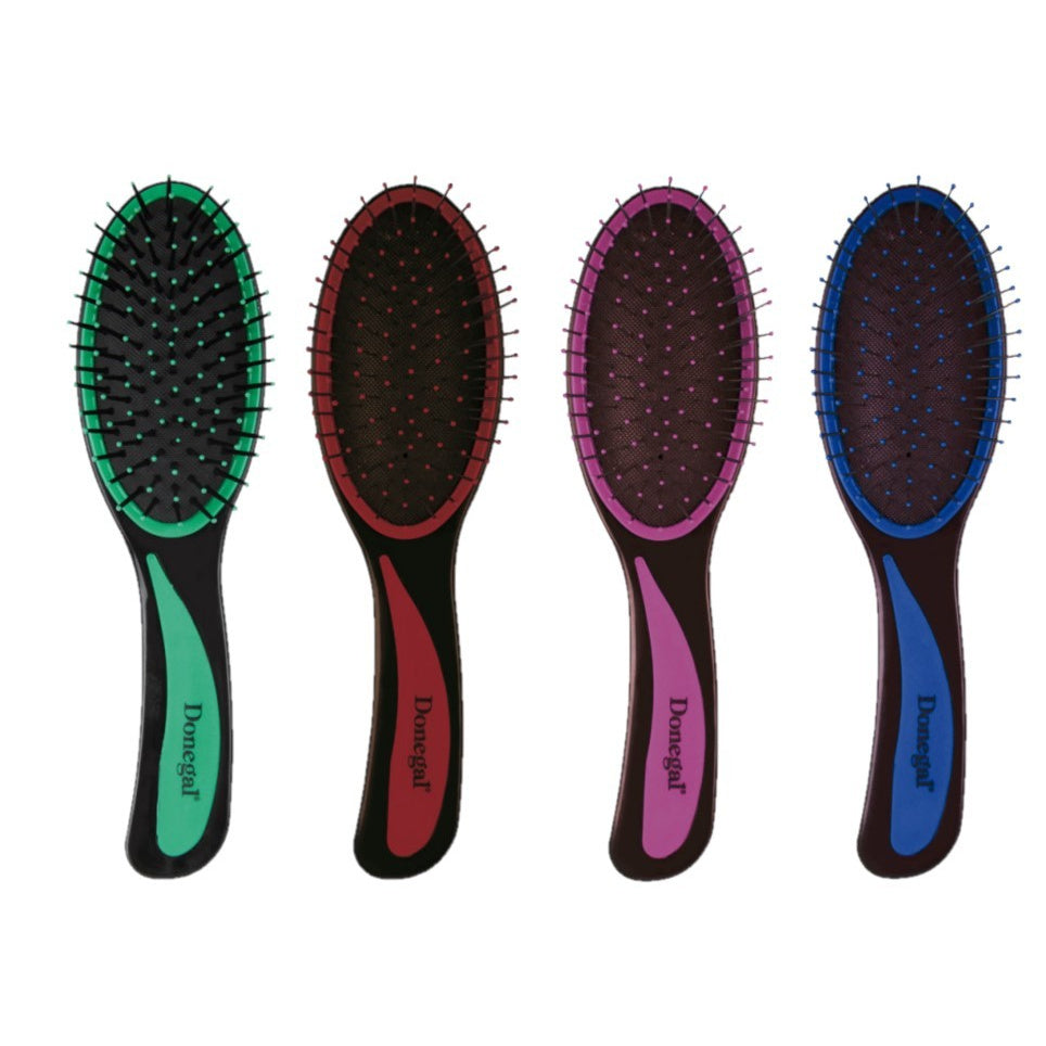 DONEGAL Šukos su pagalvėle - plastikiniai spygliai (9003) 1 vnt. - mišrios spalvos