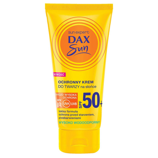 Dax Sun Apsauginis Kremas veidui nuo saulės - priešraukšlinis SPF50+ 50ml