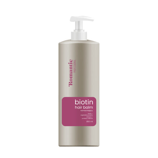 ROMANTIC Plaukų balzamas Biotinas 850 ml