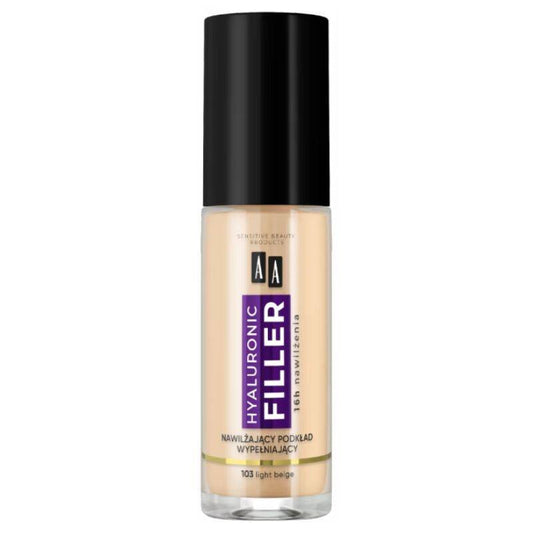 AA Make Up Fondas, užpildantis raukšles nr. 103 Light Beige 30 ml