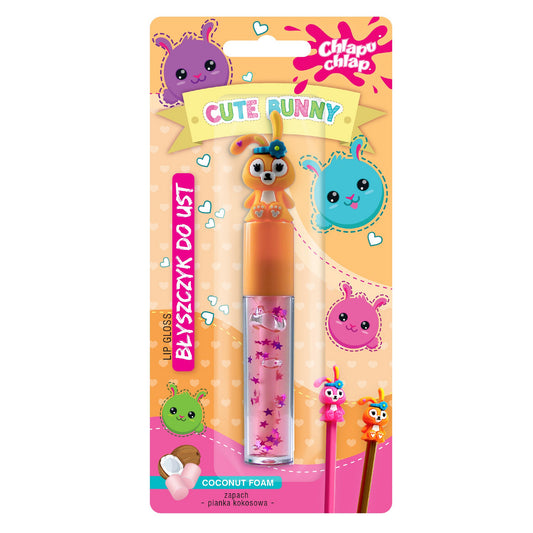 CHLAPU CHLAP Blizgis lūpoms Cute Bunny – kokos