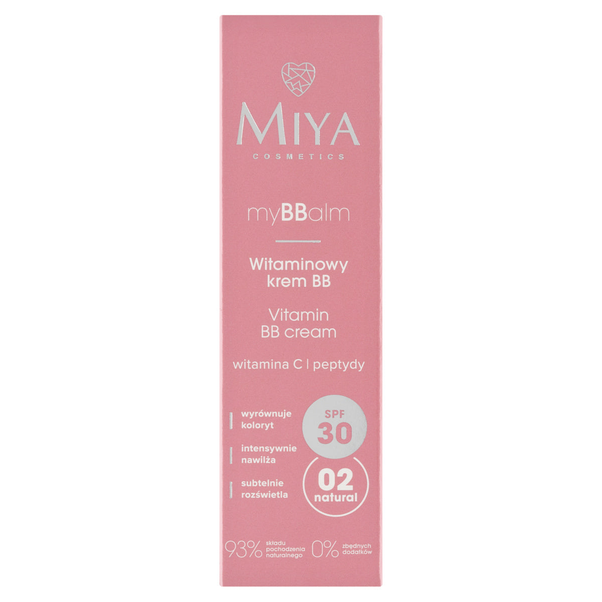 MIYA myBBalm Vitamininis BB kremas SPF30 02 30 ml