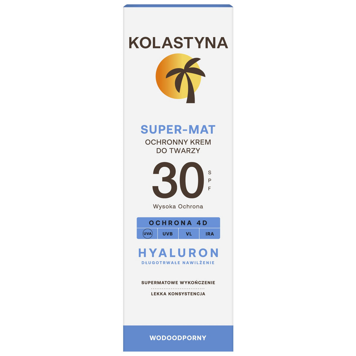 KOLASTYNA Apsauginis kremas veidui - Super Mat SPF30 50ml