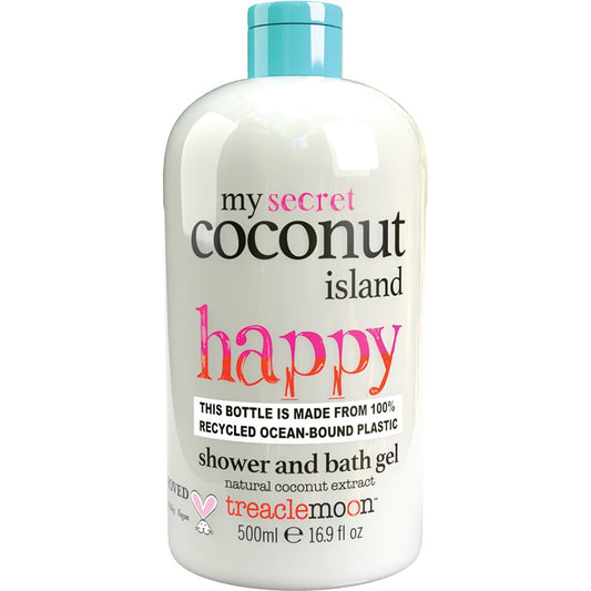 TREACLEMOON My Coconut Island Dušo gelis ir vonios putos Ocean 500 ml