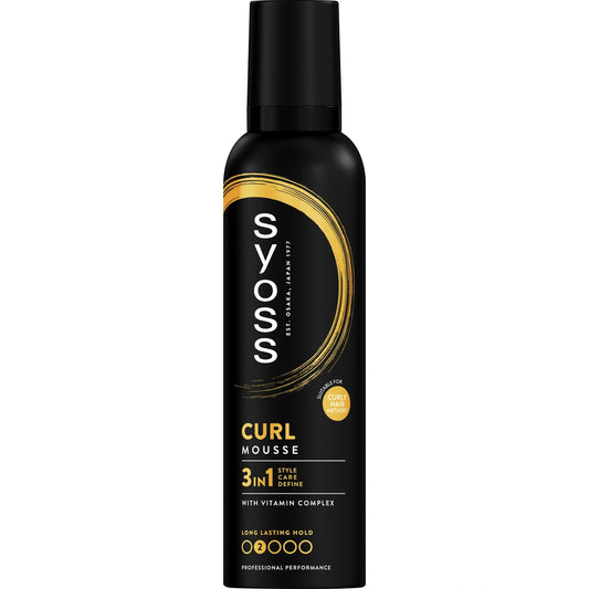 SYOSS Curl Mousse Putėsiui garbanotiems plaukams 250 ml