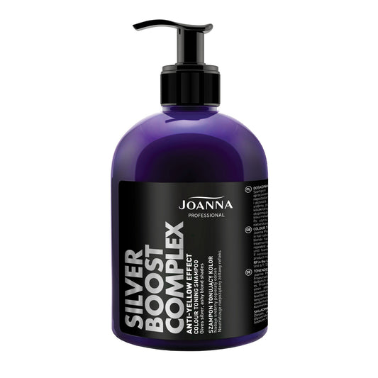 JOANNA PROFESSIONAL ANTI-YELLOW BOOST COMPLEX Tonuojantis šampūnas pilkšvas 500g
