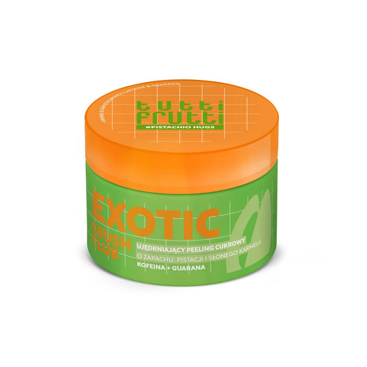 TUTTI FRUTTI #Pistachio Hugs Stangrinantis cukraus šveitiklis Pistacija + Kofeina + Guarana 250 g