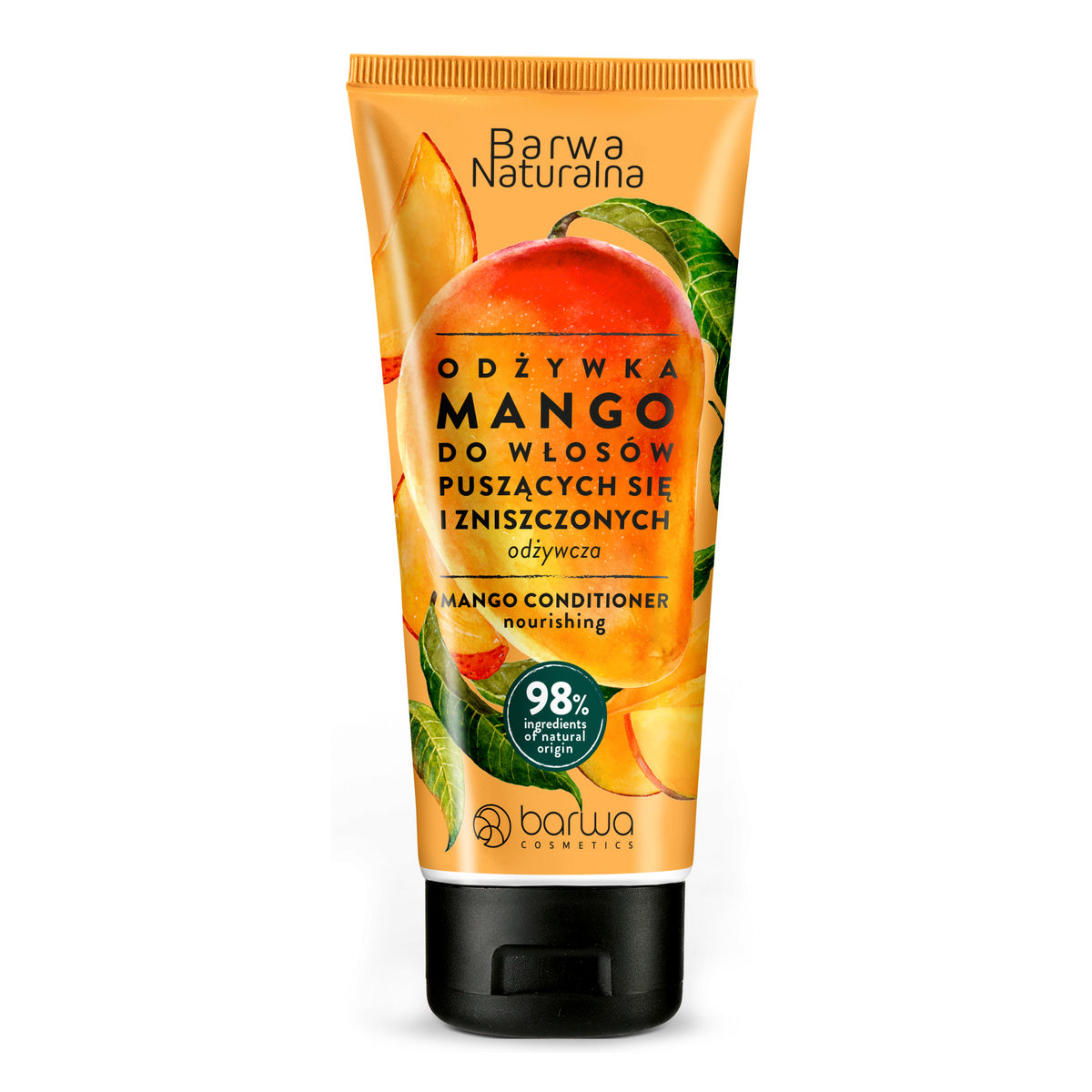 BARWA COSMETICS Barwa Natūrali Kondicionierius plaukams, kurie pūsta ir sugadinti Mango - maitinantis 200ml