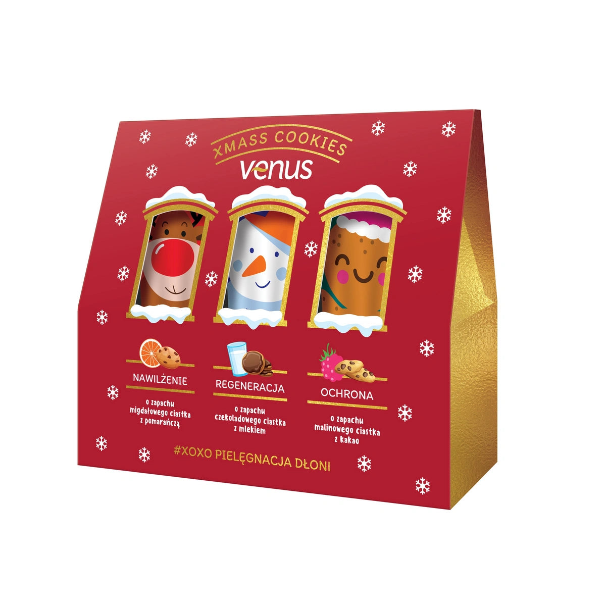 VENUS #Xoxo Dovanų rinkinys - Rankų priežiūra - 3 x rankų kremas