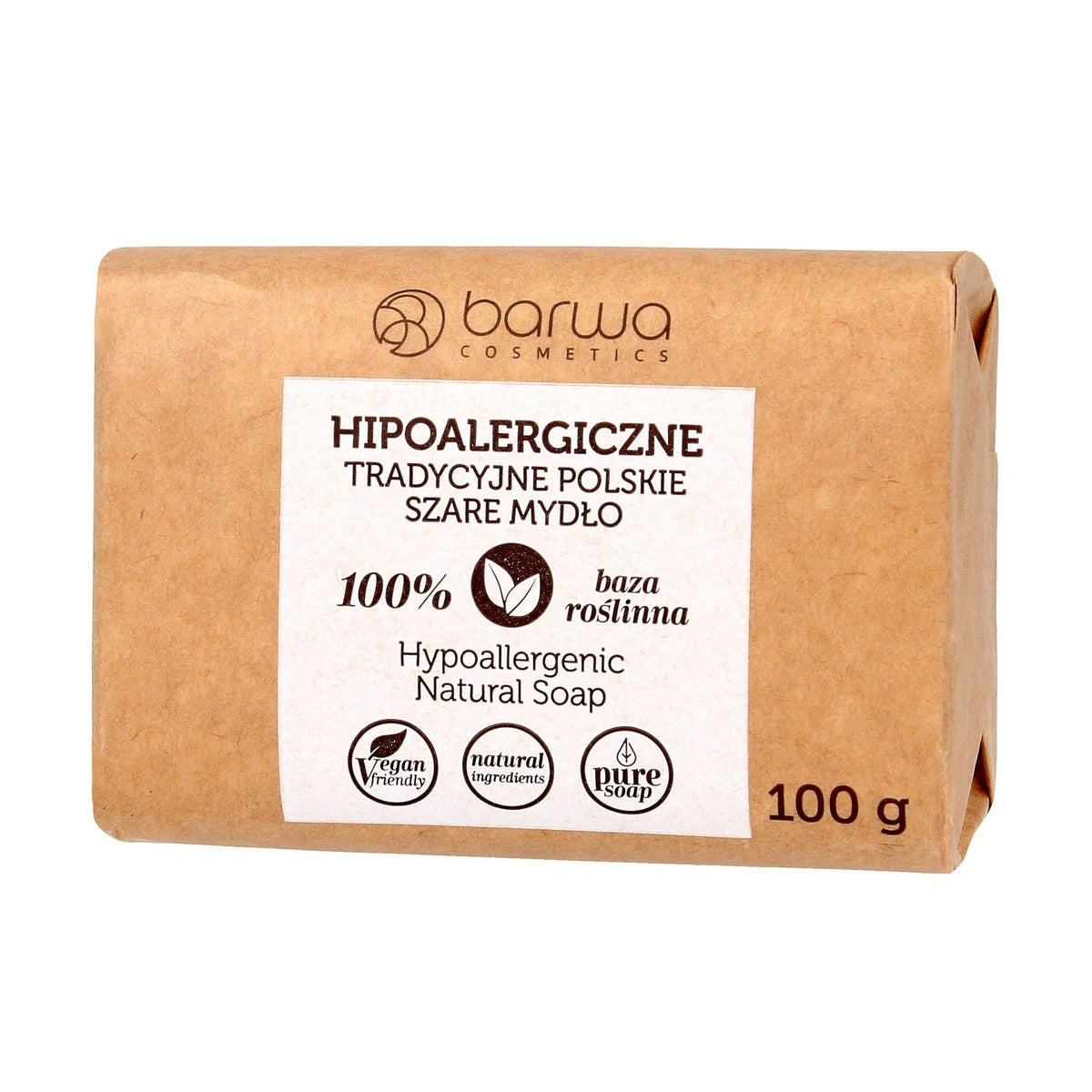 BARWA Hipoalerginė Tradicinė Lenkų Pilka Muilas 100g