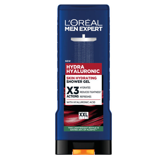 LOREAL Men Expert Dušo gelis Hydra Hyaluronic - 400 ml