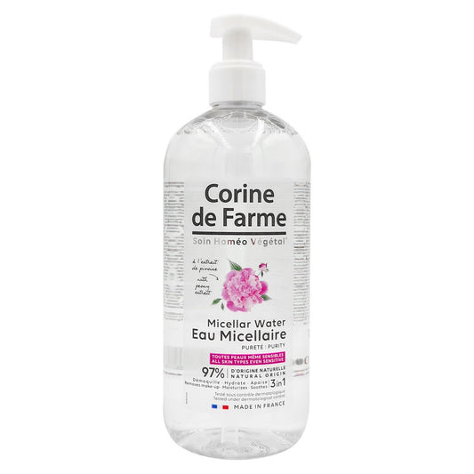 Corine de Farme HBV Micelinis skystis makiažo valymui 500ml