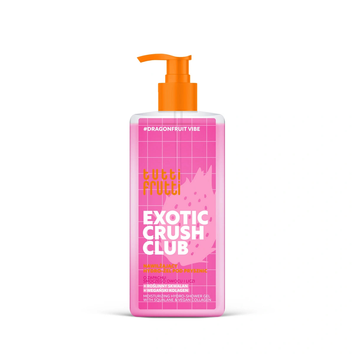 TUTTI FRUTTI #DragonfruitVibe Drėkinantis hidrogelis po dušu