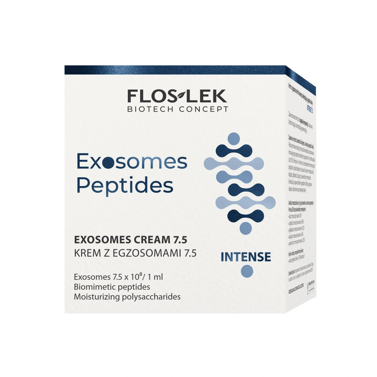 FLOSLEK Exosomes Peptides Kremas su egzosomais veidui didinantis odos tankį 50 ml