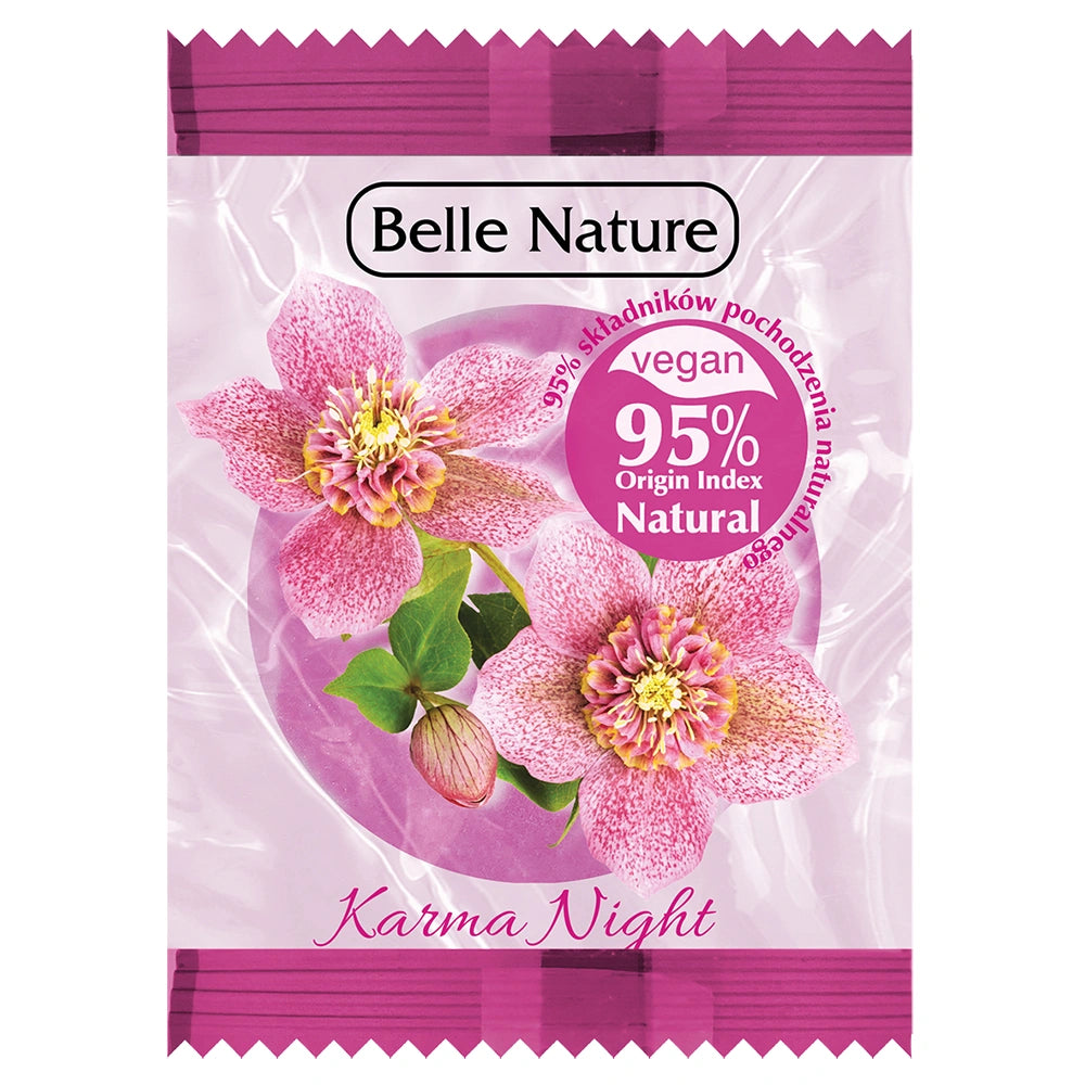 BELLE NATURE Putojanti vonios tabletė - Karma Night 24 g
