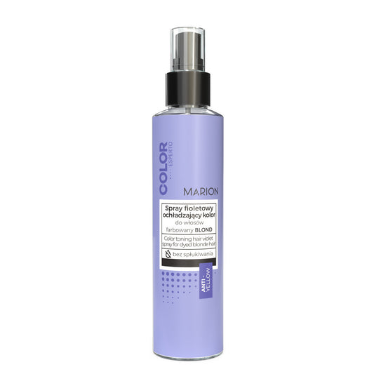 MARION Color Esperto plaukų purškiklis spalvos atšaldymui - dažytas šviesus 150 ml