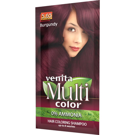 VENITA Multicolor Spalvotas šampūnas 5.65 Burgund 40 g