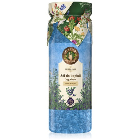 RECEPTURY ZIELARKI Skarby Polne Atgaminanti vonios druska - Uogų 700g