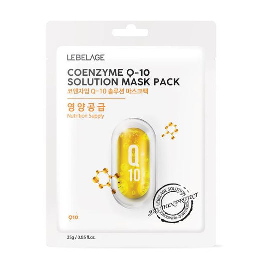 LEBELAGE Koenzimo Q10 veido kaukė 25g