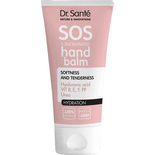 DR.SANTE SOS Koncentruotas rankų balzamas Švelnumas ir delikatesas 75 ml