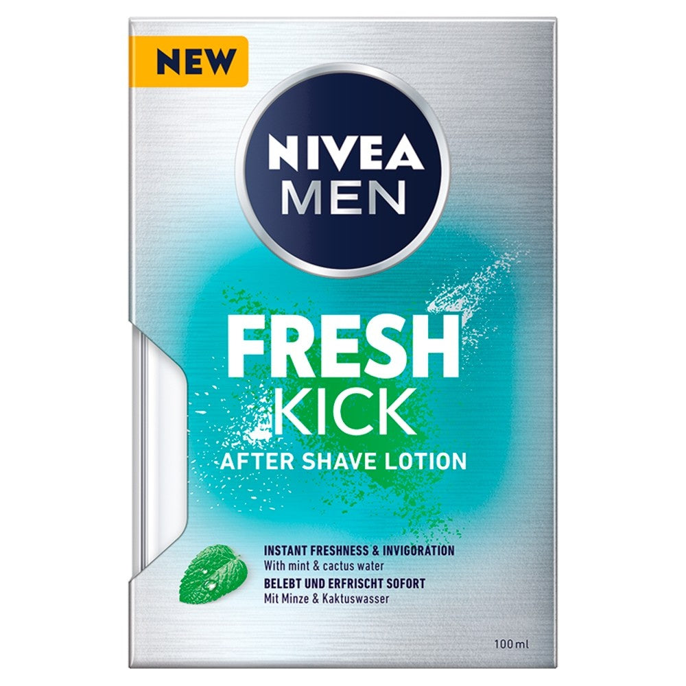 NIVEA MEN Vanduo po skutimu Fresh Kick 100 ml
