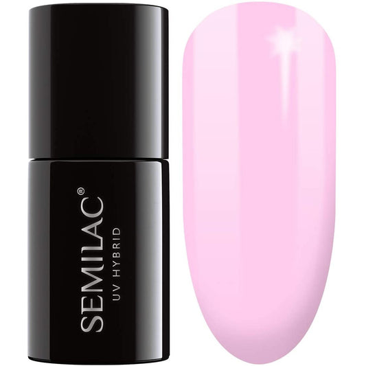 SEMILAC Hibridinis lakas 056 Pink Smile 7 ml