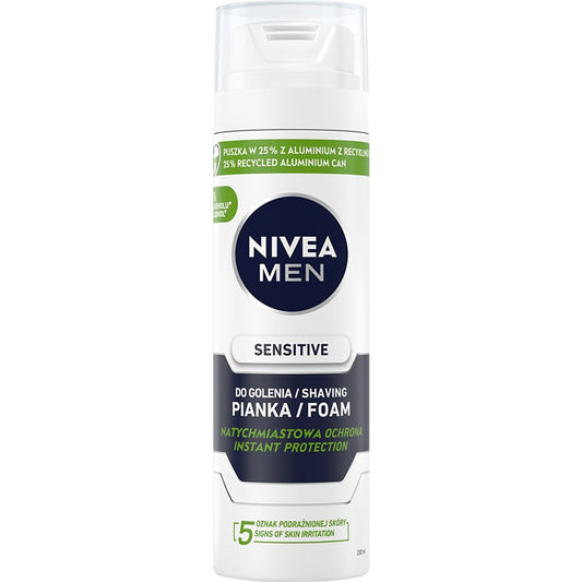 NIVEA MEN Raminanti skutimosi putos skutimosi jautriai odai 200 ml