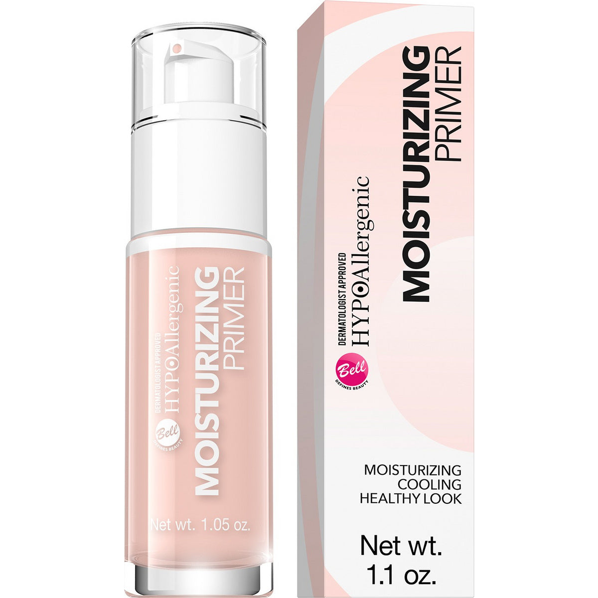 Bell Hypoallergenic Drėkinamoji makiažo bazė