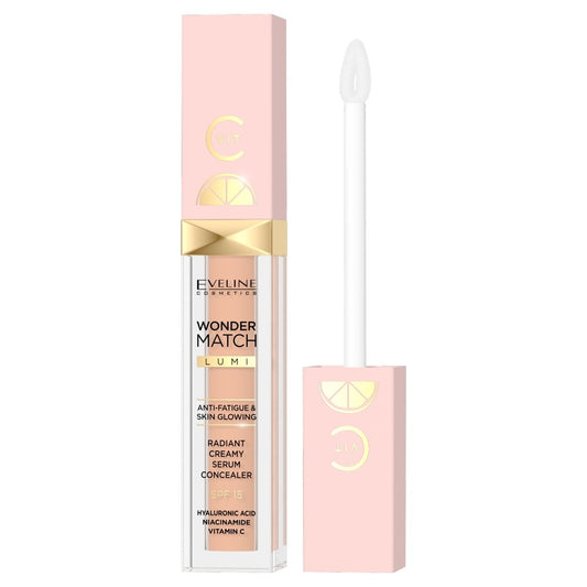 EVELINE Wonder Match Lumi švytintis korektorius veidui nr 20 6.8 ml