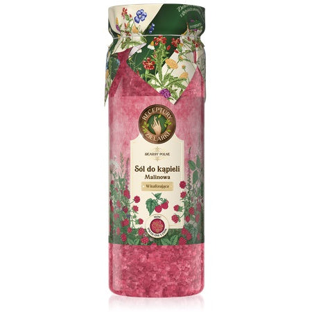 RECEPTURY ZIELARKI Skarby Polne Vitalizuojanti vonios druska - Aviečių