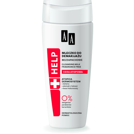 AA HELP Atopinė oda Valomasis pienelis 200ml