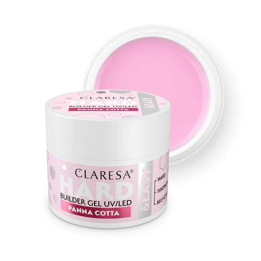 CLARESA Hard&Easy Statybinis gelis Panna Cotta 45 g