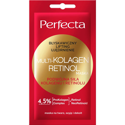 PERFECTA Multi-Kolagen Retinol kaukė 8 ml