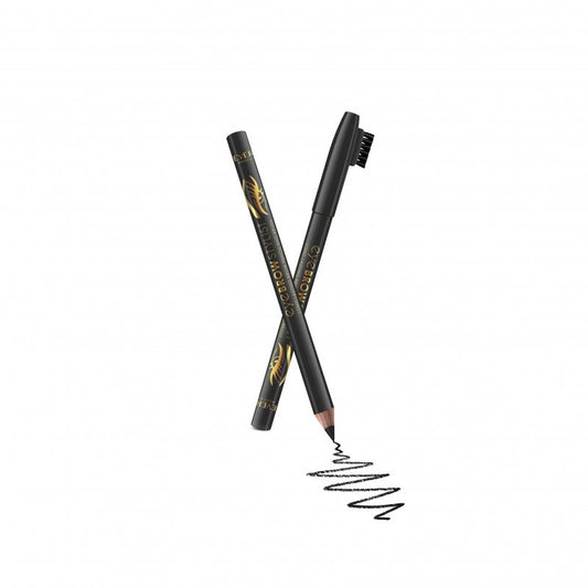 REVERS Pieštukas antakiams su šepetėliu Eye Brow Stylist - juodas 1 vnt.