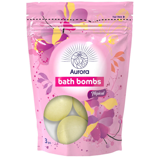 AURORA Spa Putosios vonios bombos Tropical 3 x 50 g