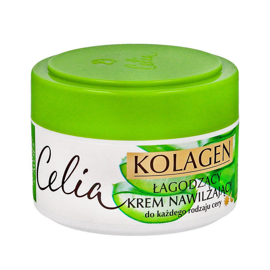 CELIA Kolagen Krem raminantis ir drėkinantis su alaviju 50 ml