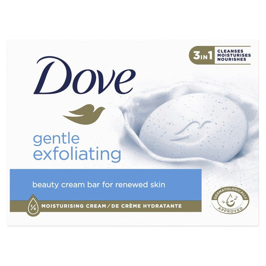 DOVE Švelniai šveičiančios kremo muilas 3in1 90 g